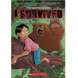 5/$12 Kids Graphic Novel I Survived Attack of Grizzlies 1967 5 Historical Fictio